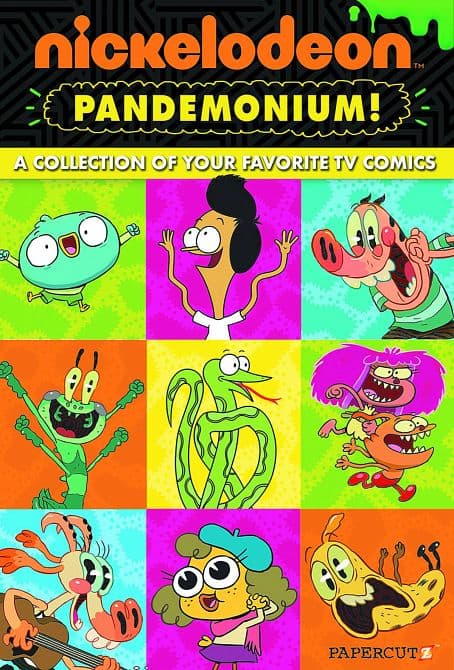 Cover Art for NICKELODEON PANDEMONIUM HC VOL 01