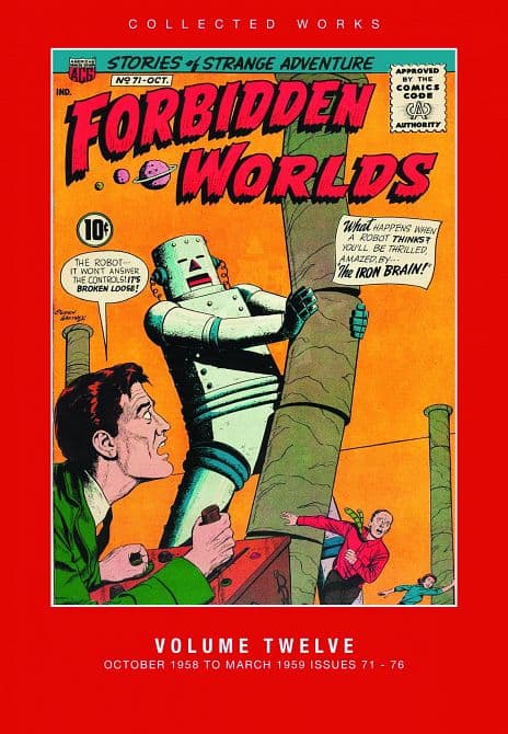 Cover Art for ACG COLLECTION WORKS FORBIDDEN WORLDS HC VOL 12