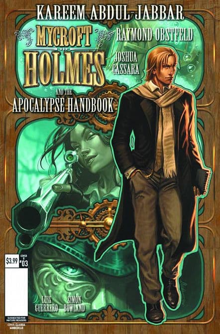 Cover Art for MYCROFT HOLMES: THE APOCALYPSE HANDBOOK