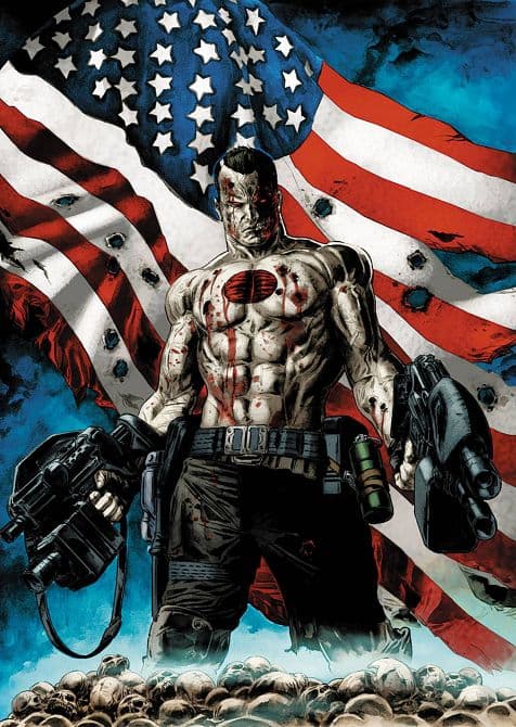 Cover Art for BLOODSHOT USA