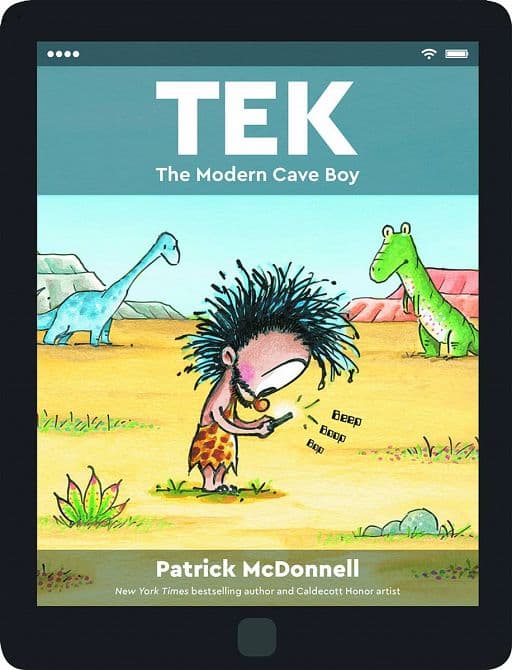 Cover Art for TEK THE MODERN CAVE BOY HC