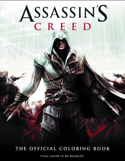 ASSASSINS CREED OFFICIAL COLORING BOOK SC