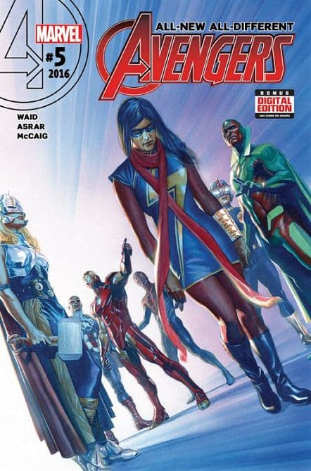 Cover Art for AVENGERS ( ALL NEW ab 2016 )