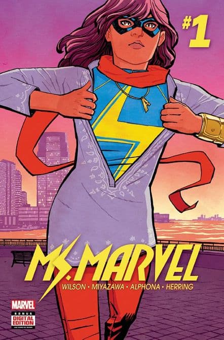 Cover Art for MS. MARVEL ( ab 2016 )