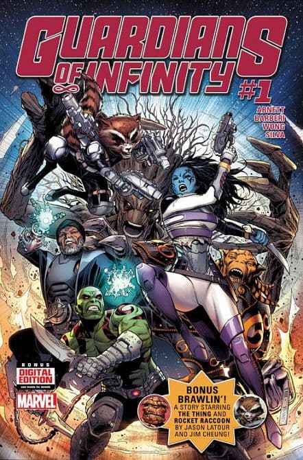 Cover Art for GUARDIANS OF INFINITY ( ab 2016 )