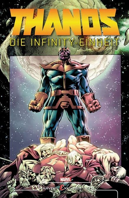 Cover Art for MARVEL EXKLUSIV 121: THANOS-DIE INFINITY-EINHEIT ( HC )