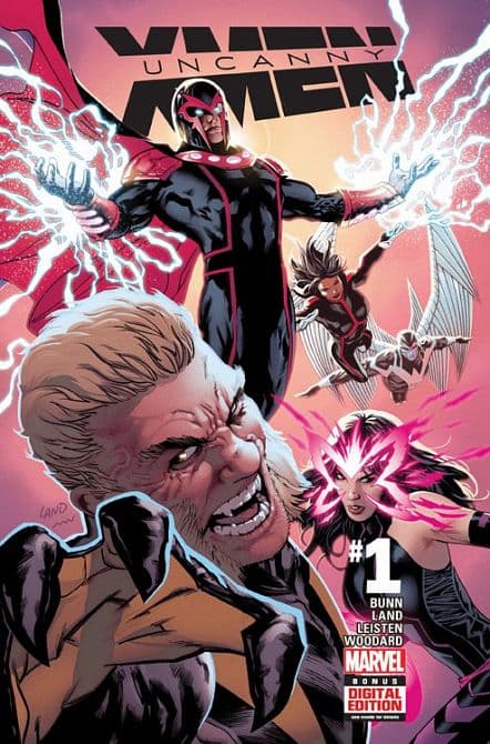 Cover Art for UNCANNY X-MEN ( ab 2016 )