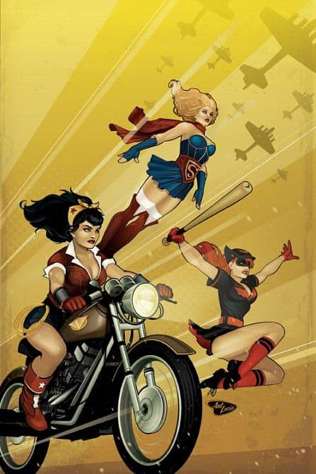 Cover Art for DC BOMBSHELLS ( ab 2016 )
