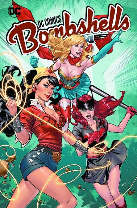 Cover Art for DC BOMBSHELLS ( ab 2016 )