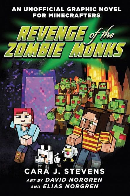 Cover Art for GRAPHIC NOVEL FÜR MINECRAFTER: DIE RACHE DER ZOMBIE MÖNCHE