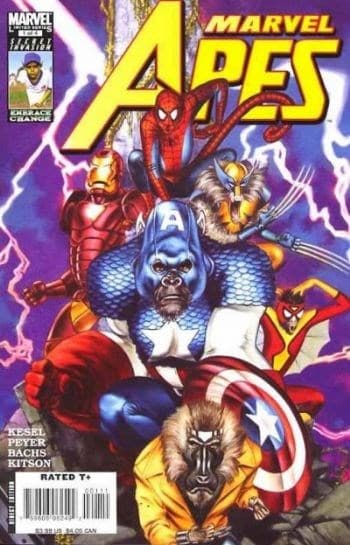 Cover Art for MARVEL APES