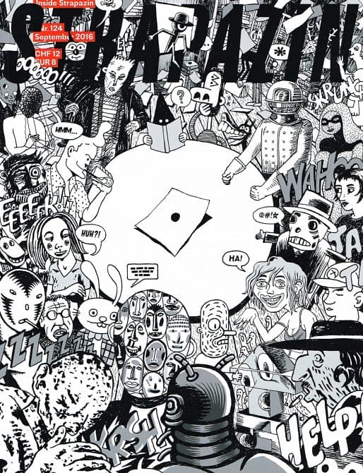 Cover Art for STRAPAZIN-Das Comicmagazin