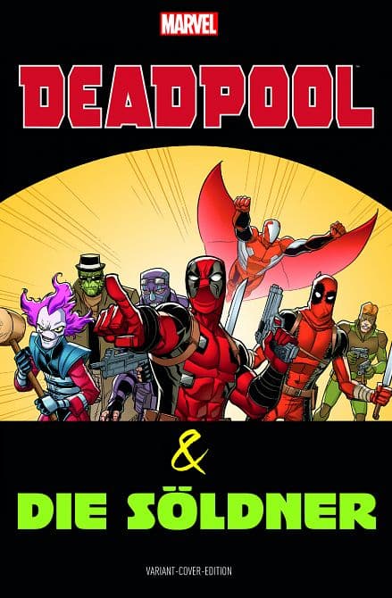 Cover Art for DEADPOOL UND DIE SÖLDNER