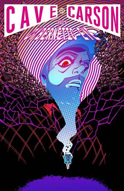 Cover Art for CAVE CARSON HAS A CYBERNETIC EYE