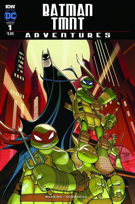 Cover Art for BATMAN/TEENAGE MUTANT NINJA TURTLES ADVENTURES ( TMNT )