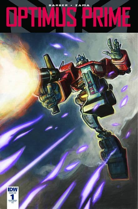 Cover Art for OPTIMUS PRIME