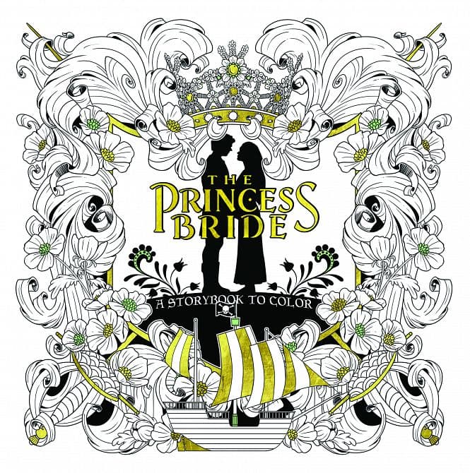 Cover Art for PRINCESS BRIDE A STORYBOOK TO COLOR TP