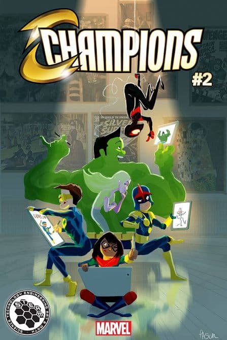 Cover Art for CHAMPIONS ( 2016-2018 )