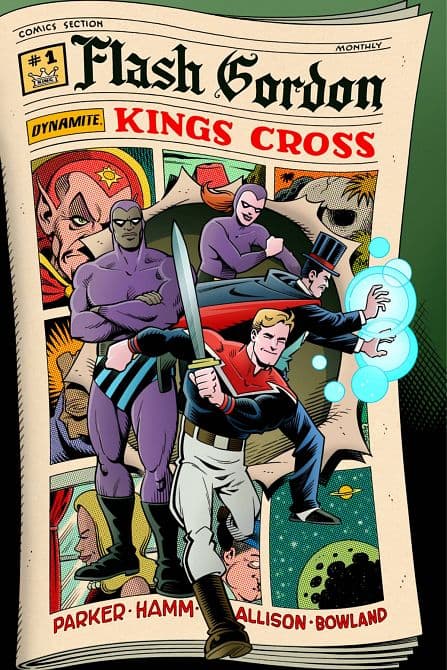 Cover Art for FLASH GORDON KINGS CROSS