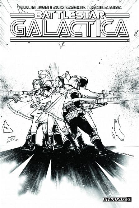 Cover Art for BATTLESTAR GALACTICA VOL 3
