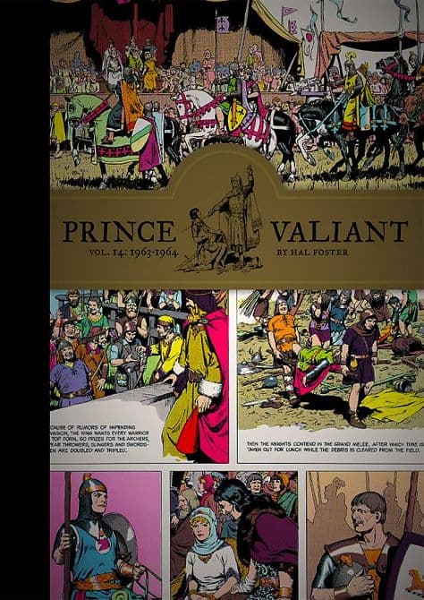Cover Art for PRINCE VALIANT HC VOL 14 1963-1964
