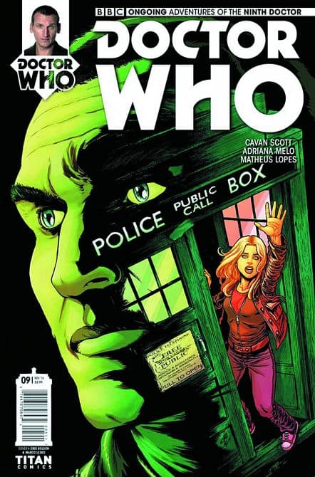 Cover Art for DOCTOR WHO 9TH