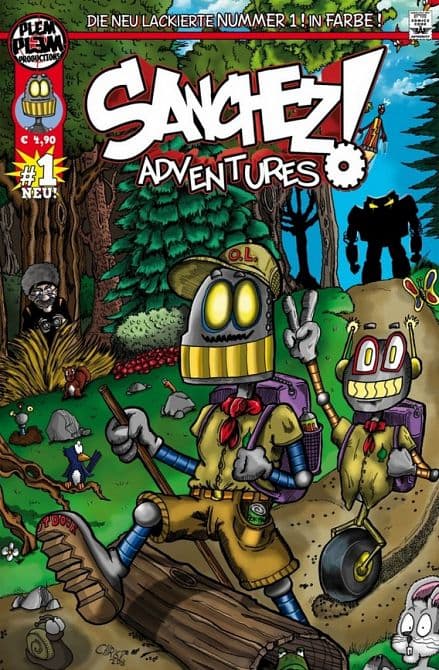 Cover Art for SANCHEZ ADVENTURES