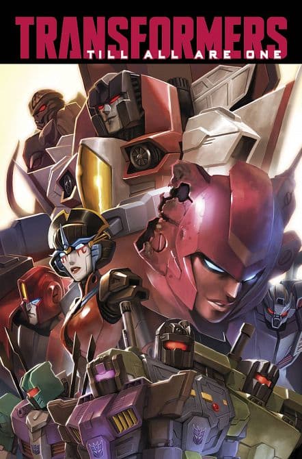Cover Art for TRANSFORMERS TILL ALL ARE ONE TP VOL 01