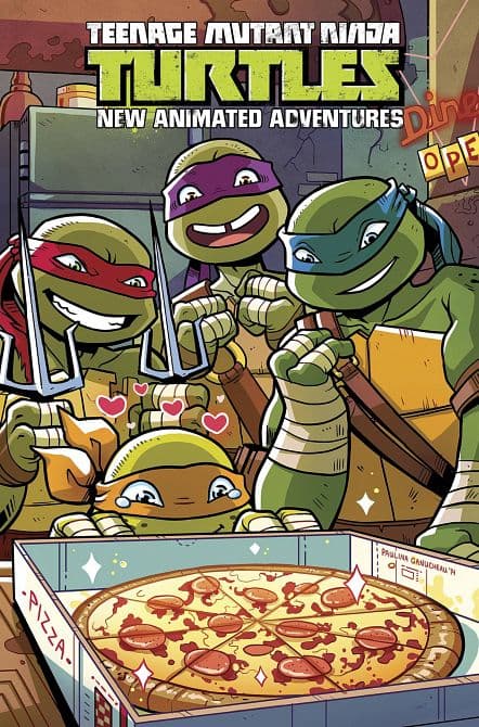 Cover Art for TMNT NEW ANIMATED ADV OMNIBUS TP VOL 02