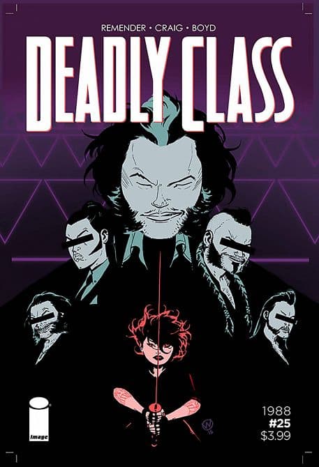 Cover Art for DEADLY CLASS
