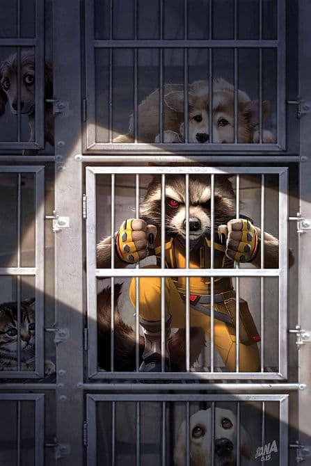 Cover Art for ROCKET RACCOON