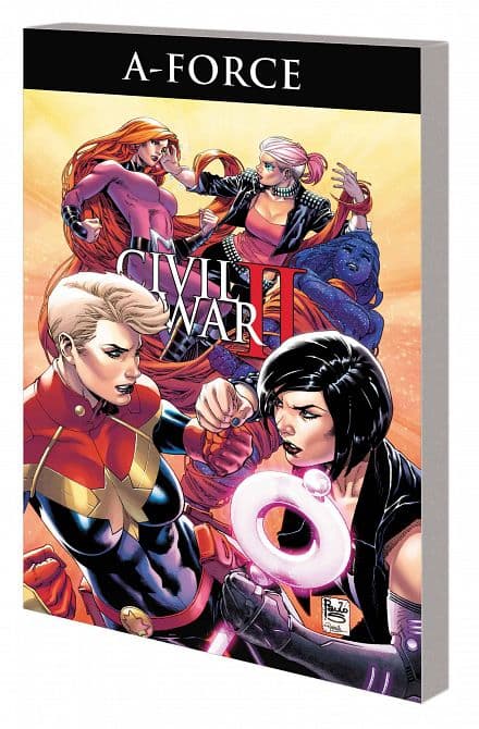 Cover Art for A-FORCE TP VOL 02 RAGE AGAINST DYING OF LIGHT