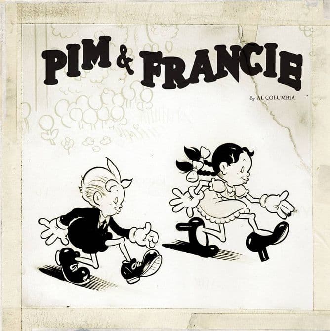 Cover Art for PIM & FRANCIE GOLDEN BEAR DAYS HC