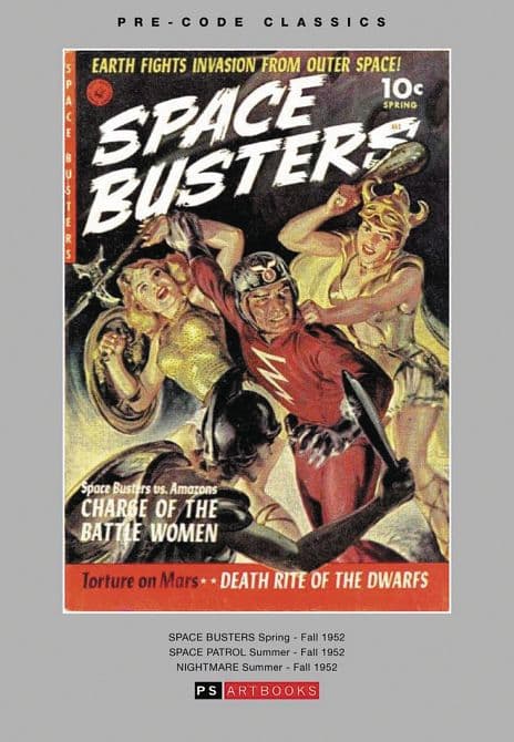 Cover Art for PRE CODE CLASSICS SPACE BUSTERS SPACE PATROL HC