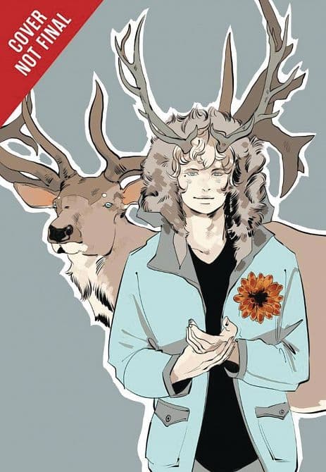 Cover Art for REINDEER BOY GN