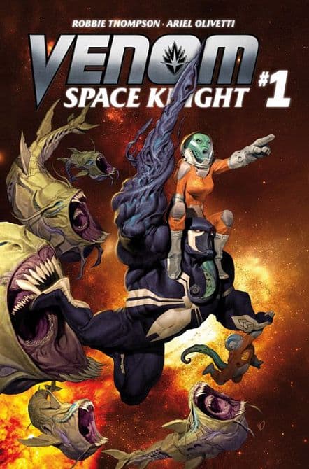 Cover Art for VENOM-SPACE KNIGHT