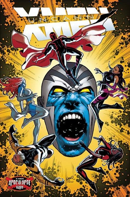 Cover Art for UNCANNY X-MEN ( ab 2016 )
