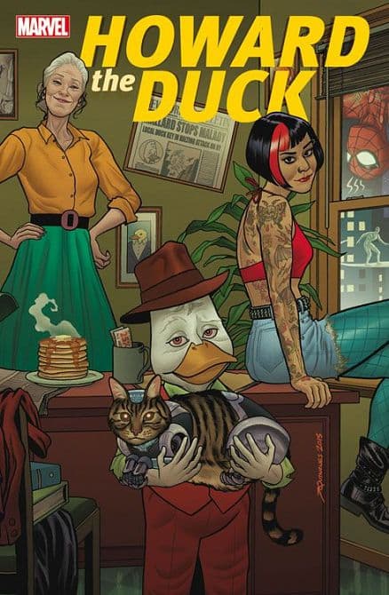Cover Art for HOWARD THE DUCK ( 2016 )