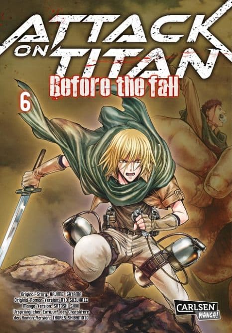 Cover Art for ATTACK ON TITAN-BEFORE THE FALL