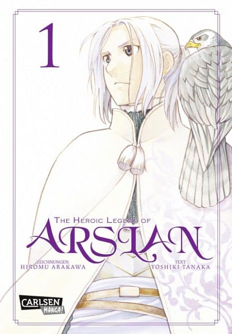 Cover Art for THE HEROIC LEGEND OF ARSLAN