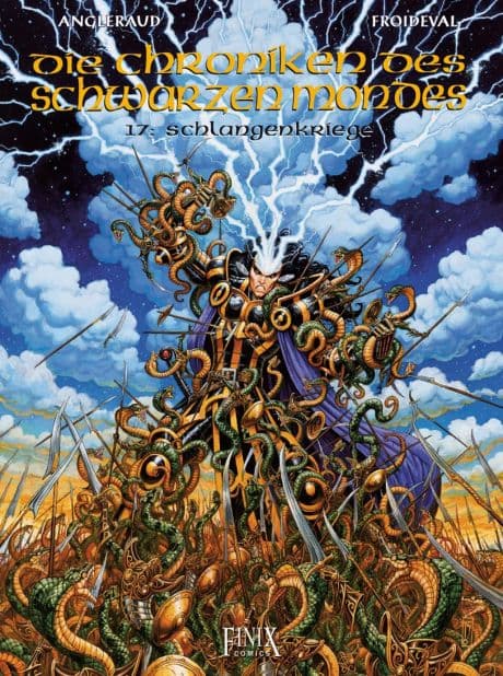 Cover Art for DIE CHRONIKEN DES SCHWARZEN MONDES ( HC )