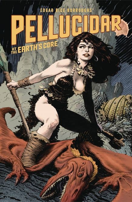 Cover Art for EDGAR RICE BURROUGHS PELLUCIDAR AT EARTHS CORE TP