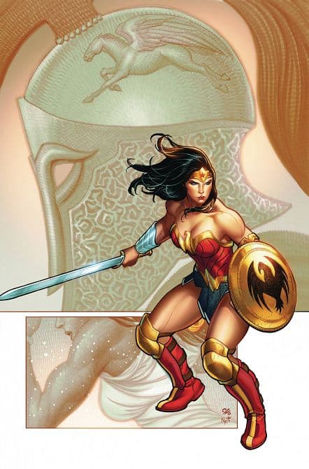 Cover Art for WONDER WOMAN HER GREATEST BATTLES TP