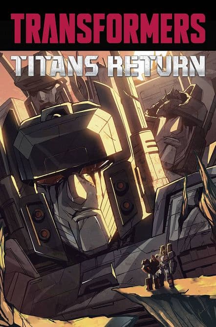 Cover Art for TRANSFORMERS TITANS RETURN TP