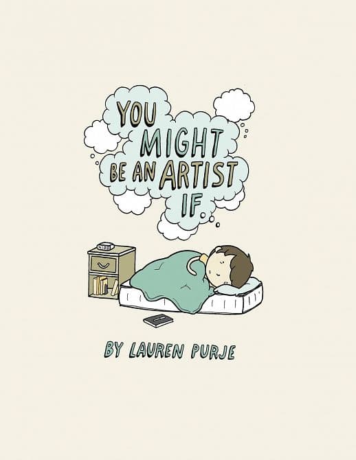 Cover Art for YOU MIGHT BE AN ARTIST IF HC