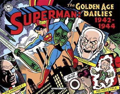 Cover Art for SUPERMAN THE GOLDEN AGE NEWSPAPER DAILIES HC 1942-1944