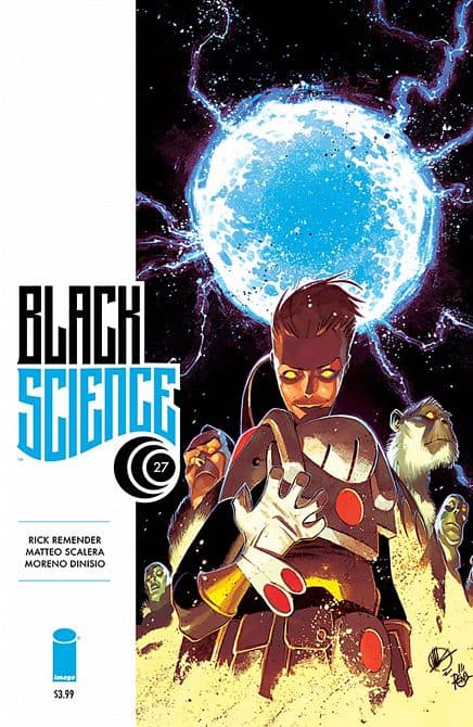 Cover Art for BLACK SCIENCE