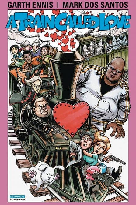Cover Art for GARTH ENNIS TRAIN CALLED LOVE TP
