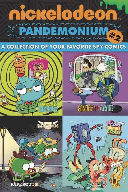 Cover Art for NICKELODEON PANDEMONIUM HC VOL 02