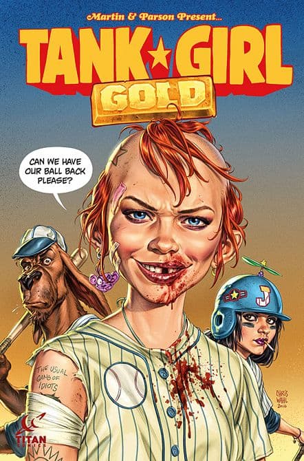 Cover Art for TANK GIRL GOLD TP